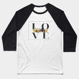 Love Music Musician Band Orchestra Instruments Baseball T-Shirt